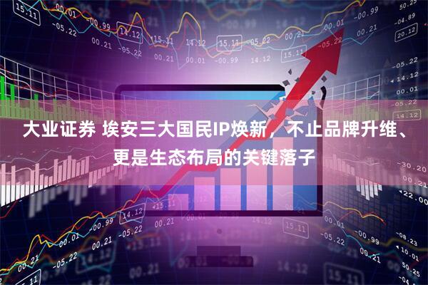 大业证券 埃安三大国民IP焕新，不止品牌升维、更是生态布局的关键落子