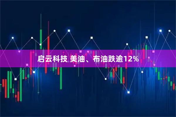 启云科技 美油、布油跌逾12%