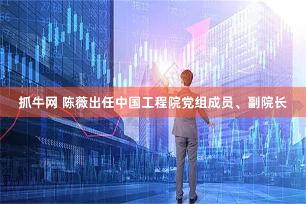 抓牛网 陈薇出任中国工程院党组成员、副院长