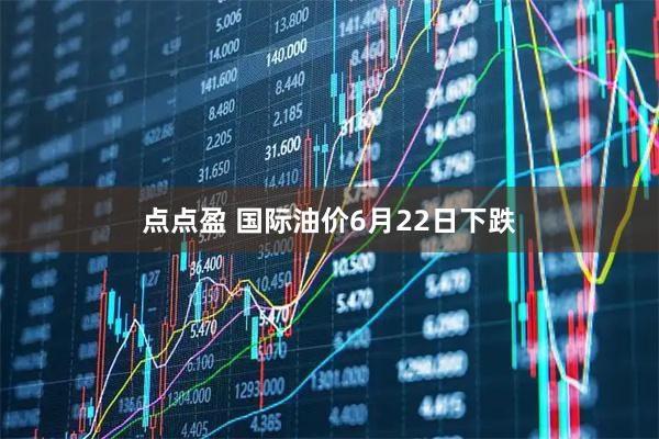 点点盈 国际油价6月22日下跌