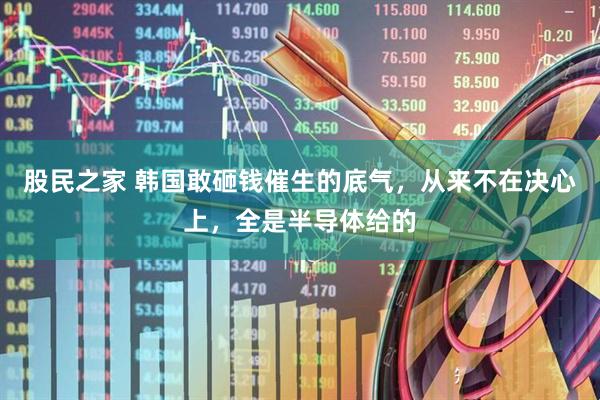 股民之家 韩国敢砸钱催生的底气，从来不在决心上，全是半导体给的